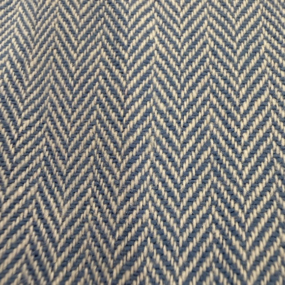 Calvin Klein Light Blue Herringbone Blazer - Picture 3 of 6